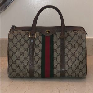 Vintage Gucci bag bought in Florence, Italy 1988